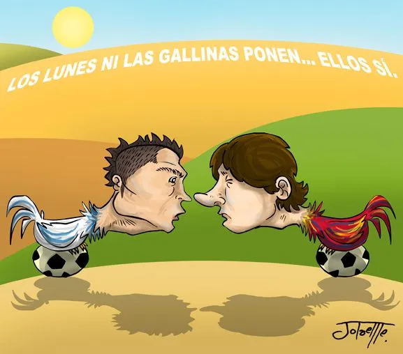 Caricaturas real madrid vs barcelona - Imagui