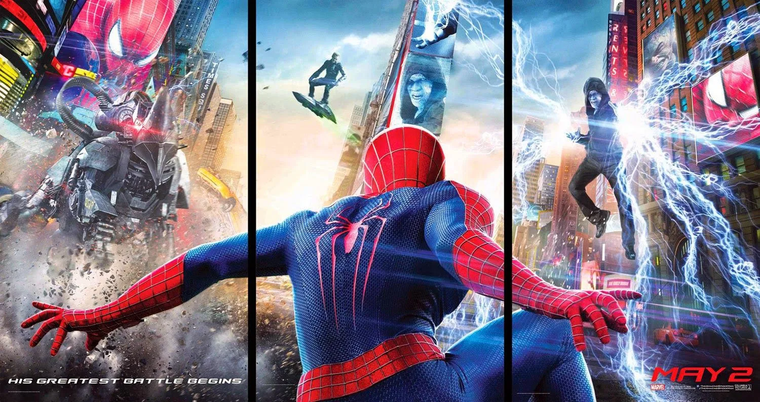 Caricaturas: EL SORPRENDENTE HOMBRE ARAÑA 2
