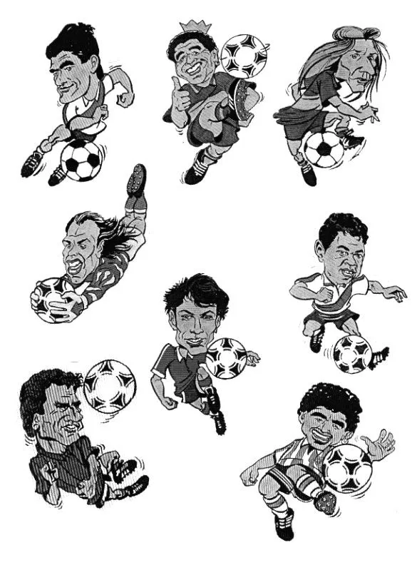 Caricaturas de famosos y futbolistas - Taringa! Caricaturas de famosos y futbolistas - Taringa!