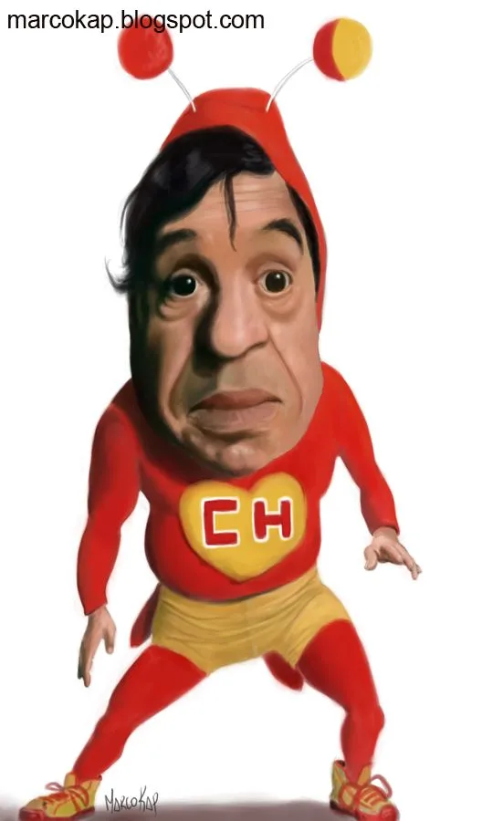 Caricatures by Marco Kap : El Chapulin Colorado Caricatures by Marco Kap : El Chapulin Colorado