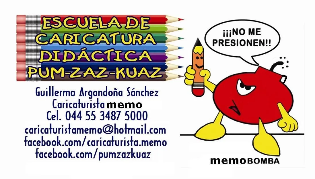 CARICATURISTA memo / Escuela de CARICATURA DIDÁCTICA y CÓMIC PUM ... CARICATURISTA memo / Escuela de CARICATURA DIDÁCTICA y CÓMIC PUM ...