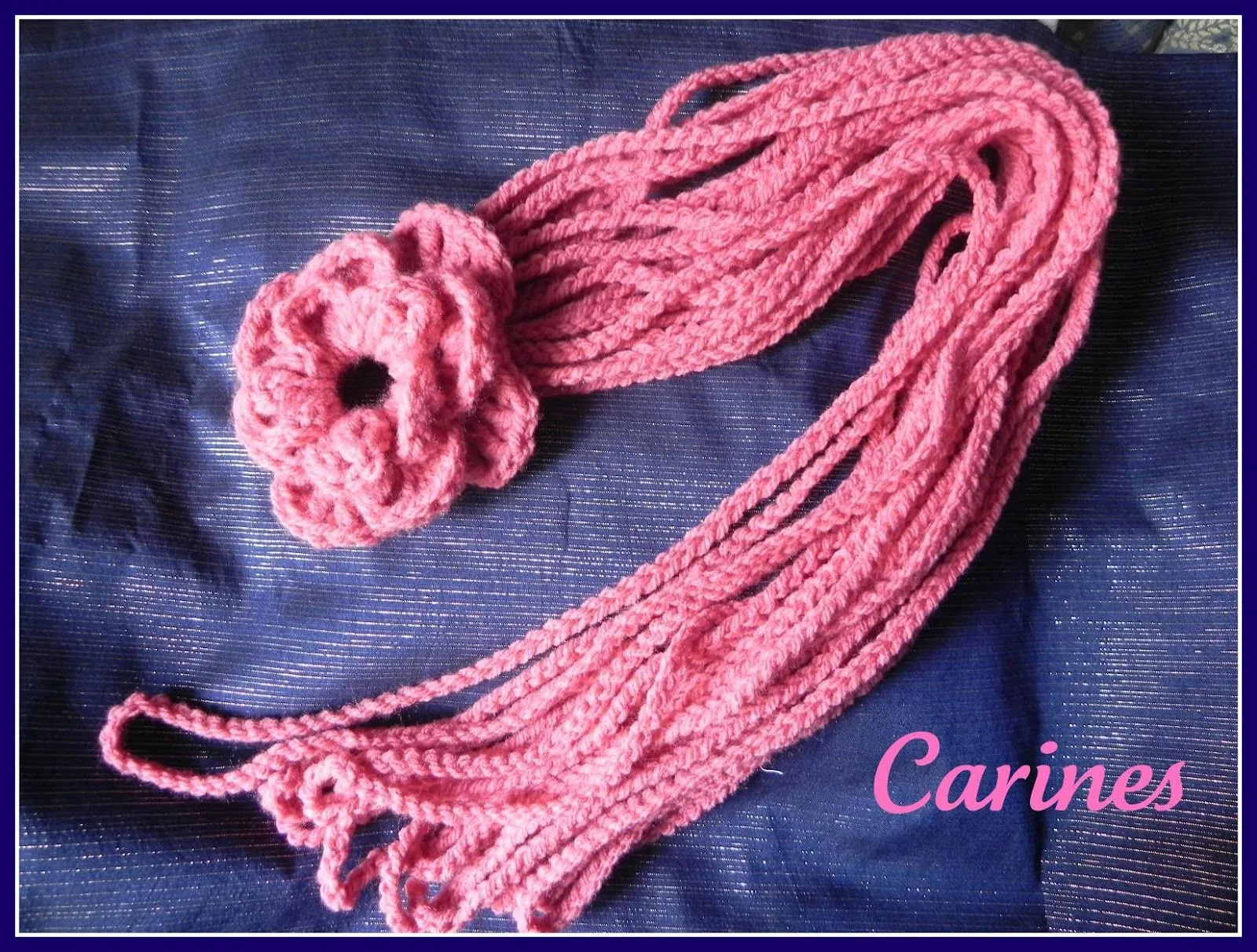 Carines y su jardin: Bufandas de crochet Carines y su jardin: Bufandas de crochet