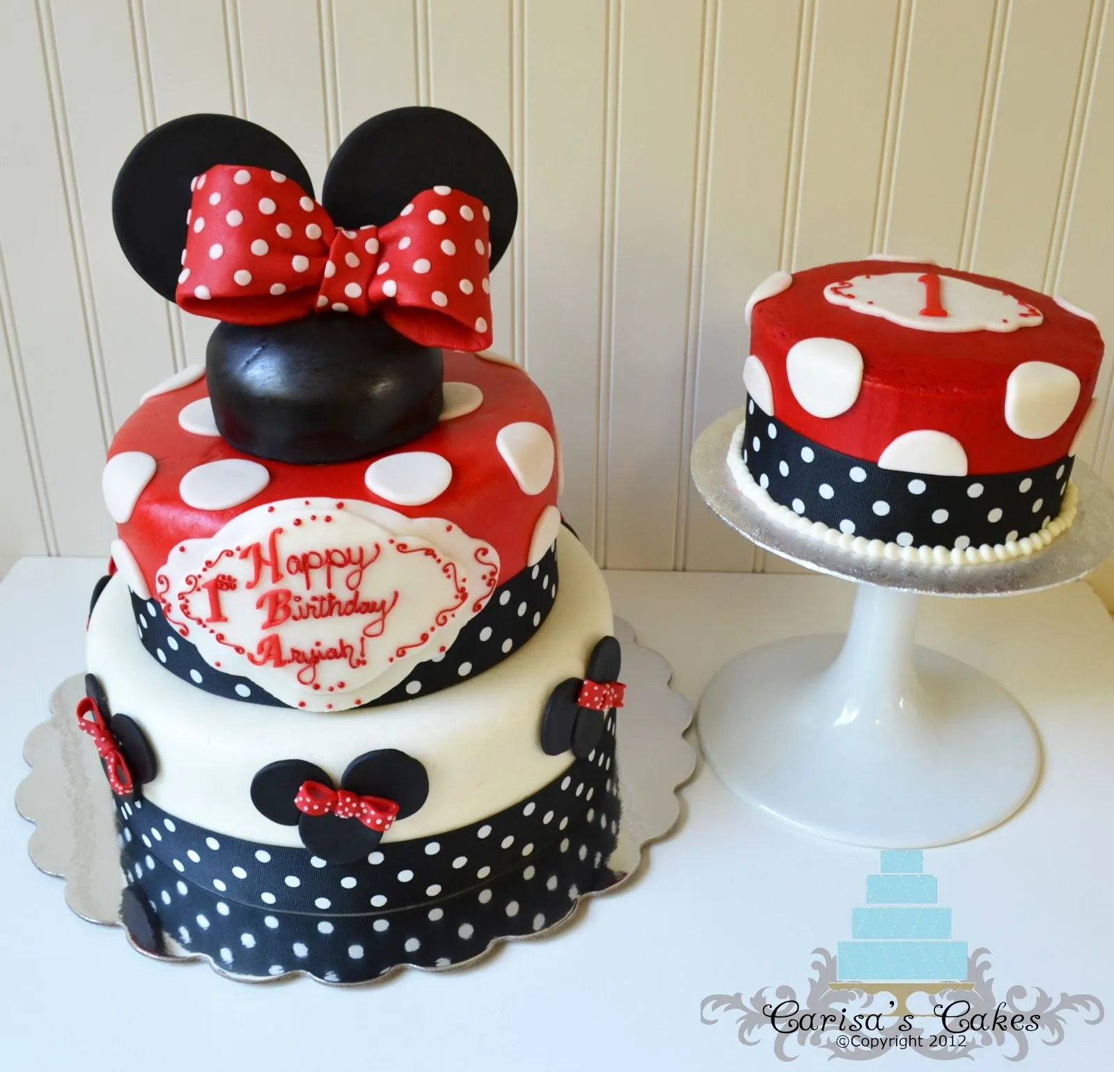 Carisa's Cakes: Minnie Mouse Birthday