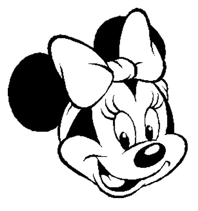 Minnie para pintar imprimir - Imagui