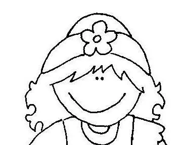 Dibujo de caritas de niños para colorear - Imagui Dibujo de caritas de niños para colorear - Imagui
