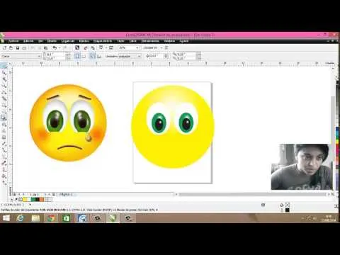 Caritas Animadas en Corel Draw X6 - YouTube Caritas Animadas en Corel Draw X6 - YouTube