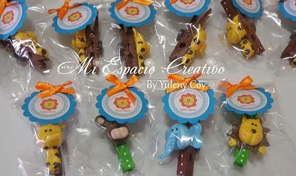 MEC (Mi Espacio Creativo): 417.- Pinzas Animalitos de la Selva ... MEC (Mi Espacio Creativo): 417.- Pinzas Animalitos de la Selva ...