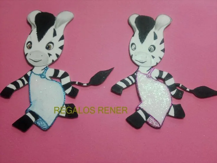 Cebra hecho en foami - Imagui