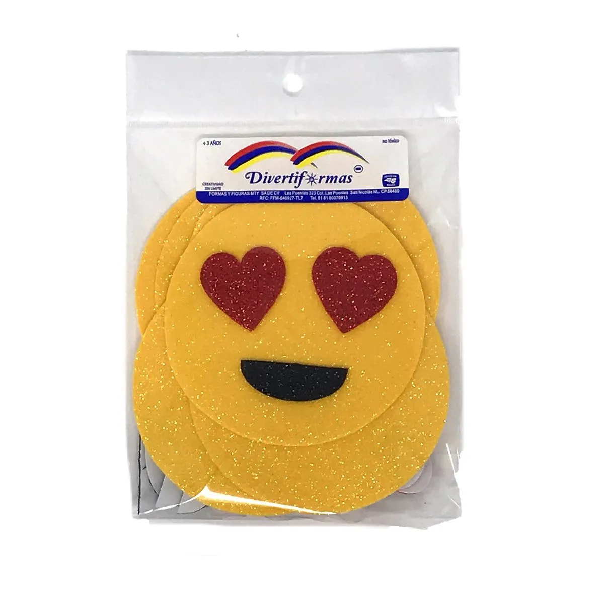 Caritas emoji de fomi c/6 – Mercería El Gato