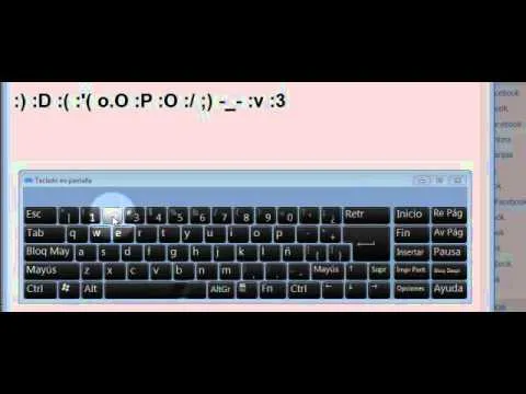 como hacer caritas en facebook chat - YouTube como hacer caritas en facebook chat - YouTube