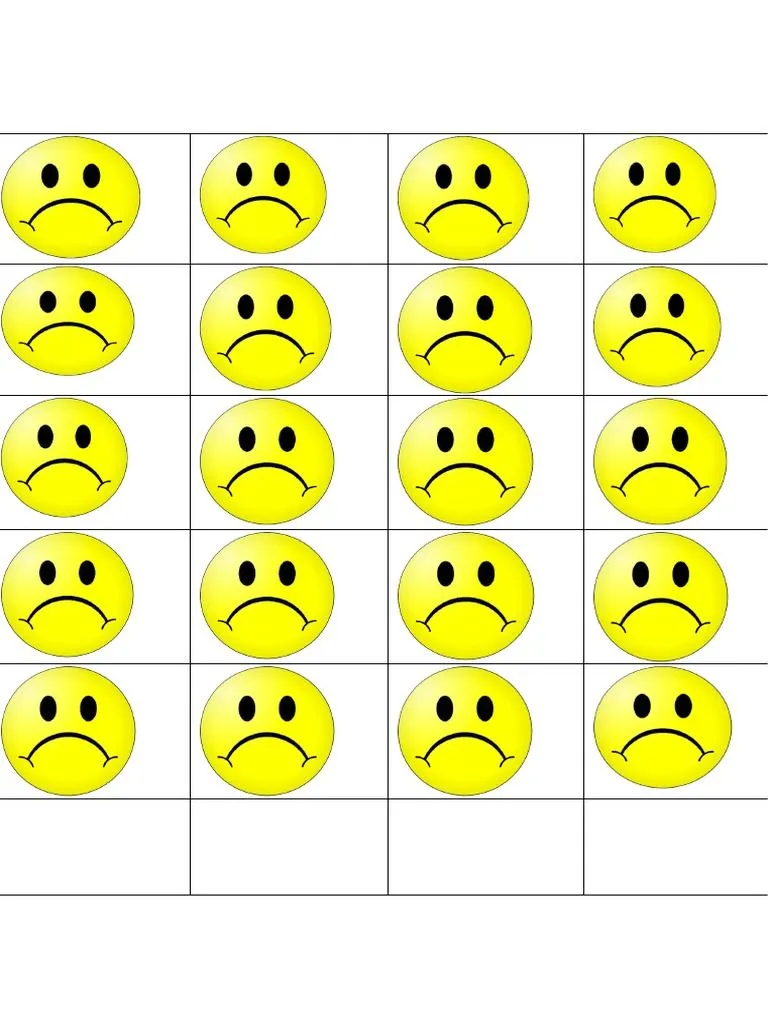 Caritas Felices y Tristes Imprimir Dos Juegos de Cada Uno | PDF Caritas Felices y Tristes Imprimir Dos Juegos de Cada Uno | PDF