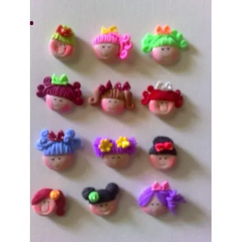 Caritas de princesas en porcelana fria - Imagui Caritas de princesas en porcelana fria - Imagui