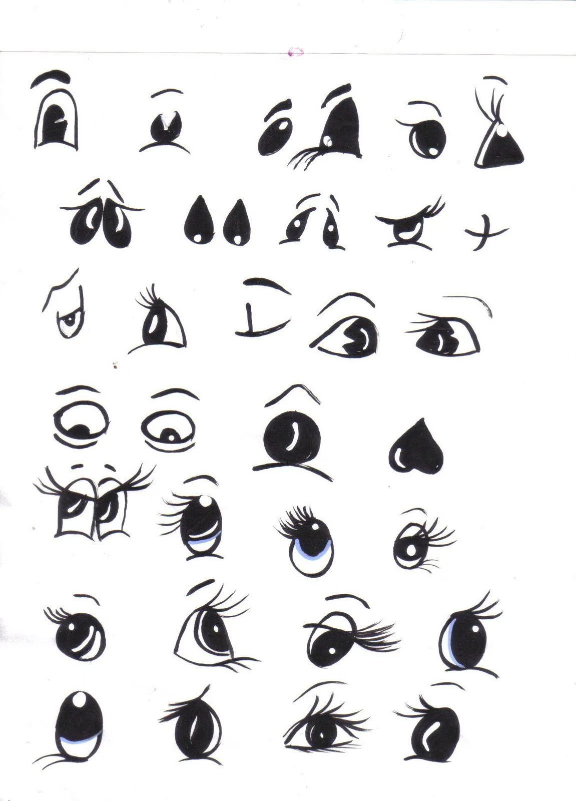 PINTAR OJOS DE PERRO EN FOAMI - Imagui