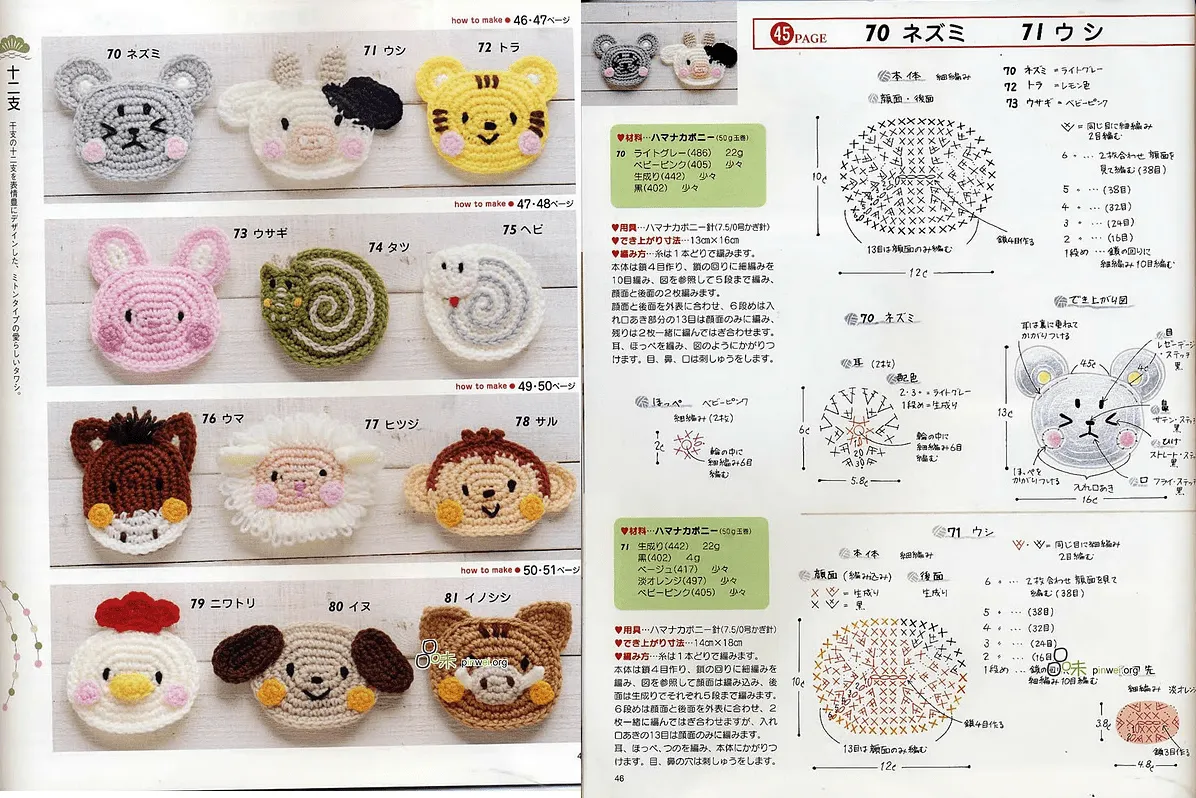 Caritas Patrones de Crochet Infantiles - Patrones Crochet