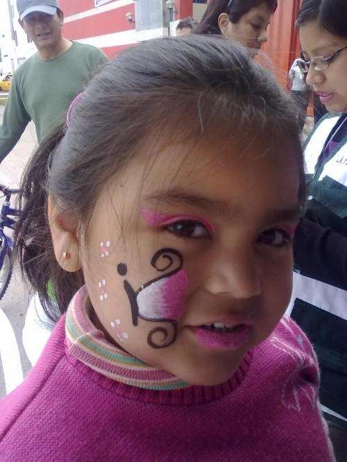 Caritas pintadas faciles para niñas - Imagui Caritas pintadas faciles para niñas - Imagui
