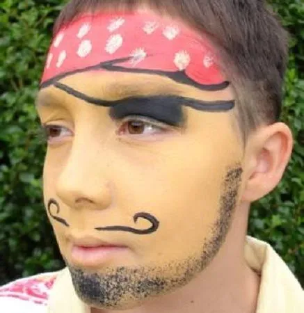 Como hacer caritas pintadas - Imagui