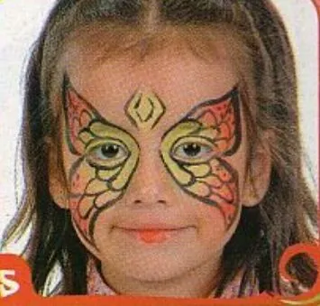 Caritas pintadas para niñas paso a paso :