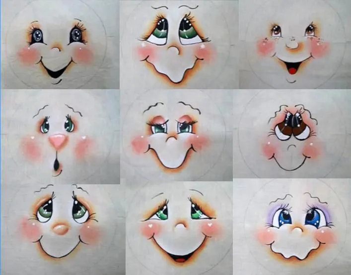 caritas para pintar y expresiones varias | mis trabajos | Pinterest caritas para pintar y expresiones varias | mis trabajos | Pinterest