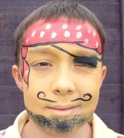 Caritas de piratas infantiles - Imagui