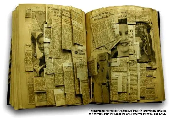 Carla Wiechers: Scrapbook of Newspaper Clippings Carla Wiechers: Scrapbook of Newspaper Clippings