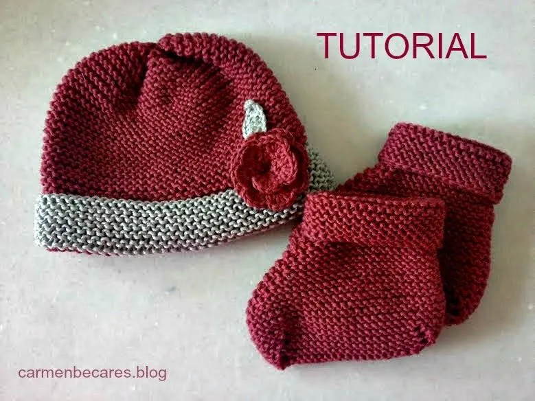 carmenbecares.blogspot.com: GORRO BEBE; primera puesta ( dos ...