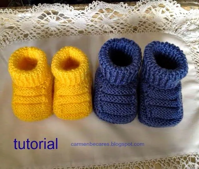 carmenbecares.blogspot.com: PATUCOS BEBE. BABY BOOTIES ( dos ...