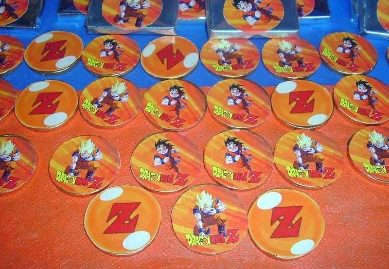 Carmín::: CANDY BAR DE DRAGON BALL Z