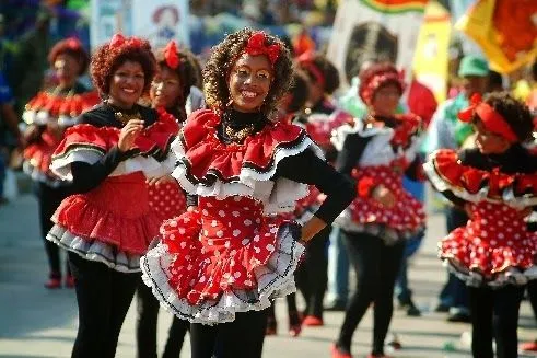 El carnaval de barranquilla.