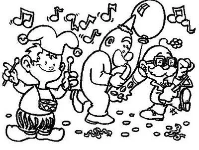 CARNAVAL: DIBUJOS PARA COLOREAR DE CARNAVAL CARNAVAL: DIBUJOS PARA COLOREAR DE CARNAVAL