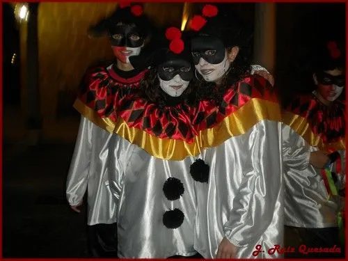 Carnaval en Mágina: Arlequines...