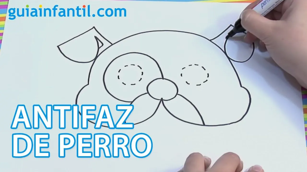 Carnaval para niños. Antifaz de perro - YouTube Carnaval para niños. Antifaz de perro - YouTube