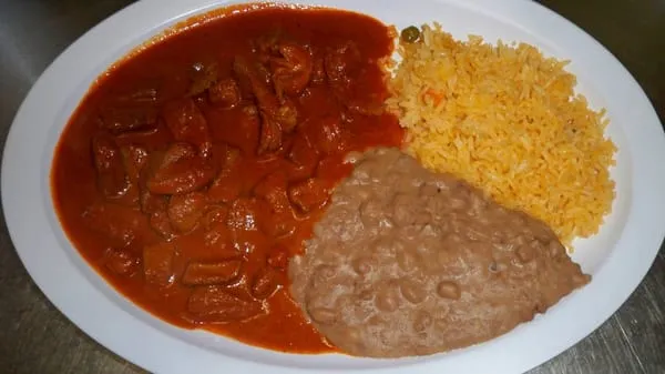 Carne de puerco en salsa roja - Imagui