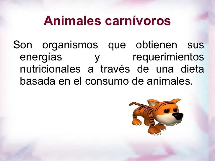 carnivoros-herviboros- ...