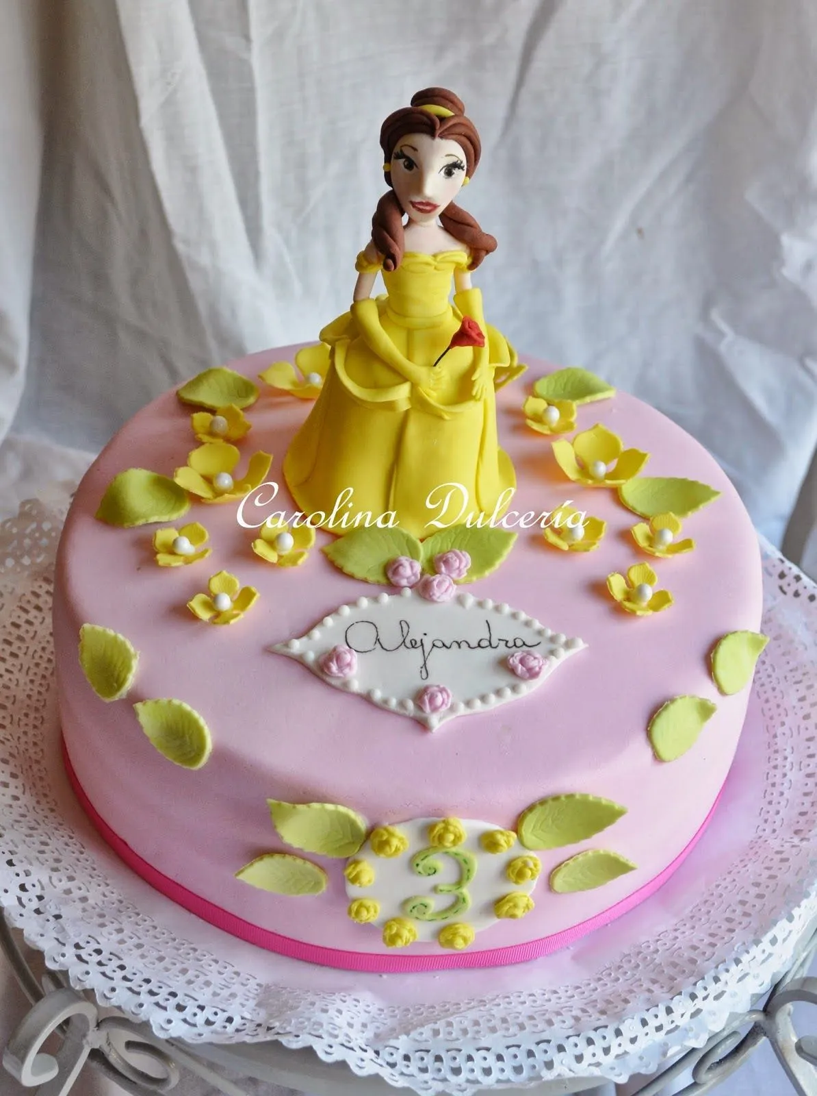 Carolina Dulcería : Torta Princesa Bella,