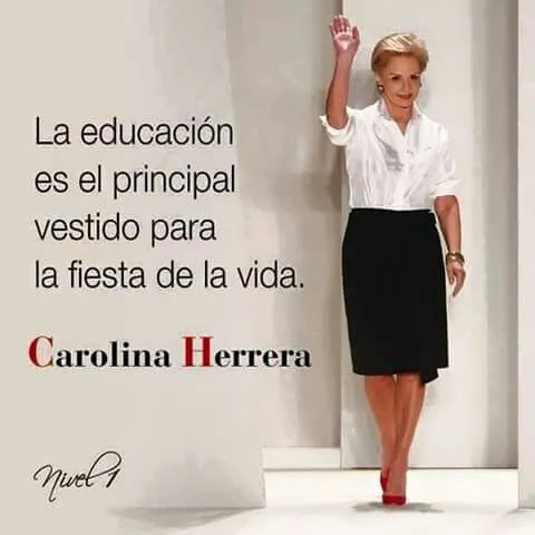 Carolina Herrera. | Frases | Pinterest | Carolina Herrera Carolina Herrera. | Frases | Pinterest | Carolina Herrera