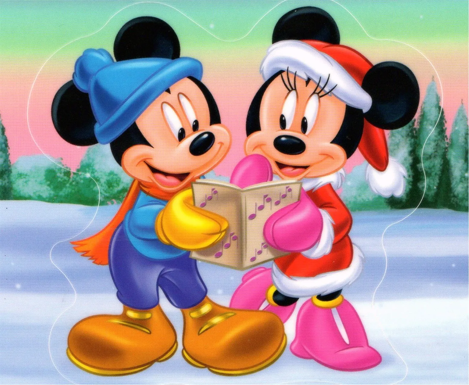 Caroling with Mickey and Minnie | Flickr - Photo Sharing! Caroling with Mickey and Minnie | Flickr - Photo Sharing!