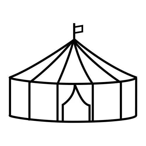 Carpas de circo dibujos - Imagui