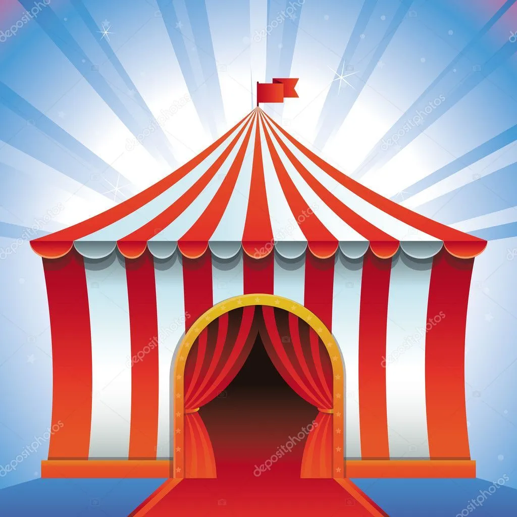 carpa de circo Vector - icono brillante — Vector stock © venimo # carpa de circo Vector - icono brillante — Vector stock © venimo #