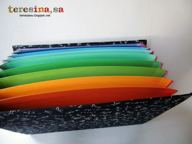 Como hacer una carpeta acordeón - Teresina, s.a. Manualidades Como hacer una carpeta acordeón - Teresina, s.a. Manualidades