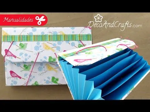 Carpeta Archivero de cartón - DecoAndCrafts - YouTube Carpeta Archivero de cartón - DecoAndCrafts - YouTube
