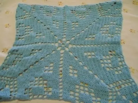 CARPETA CUADRADA EN CROCHET #1 PARTE - YouTube CARPETA CUADRADA EN CROCHET #1 PARTE - YouTube