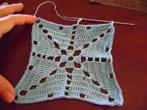 CARPETA CUADRADA EN CROCHET PARTE #2 - YouTube CARPETA CUADRADA EN CROCHET PARTE #2 - YouTube