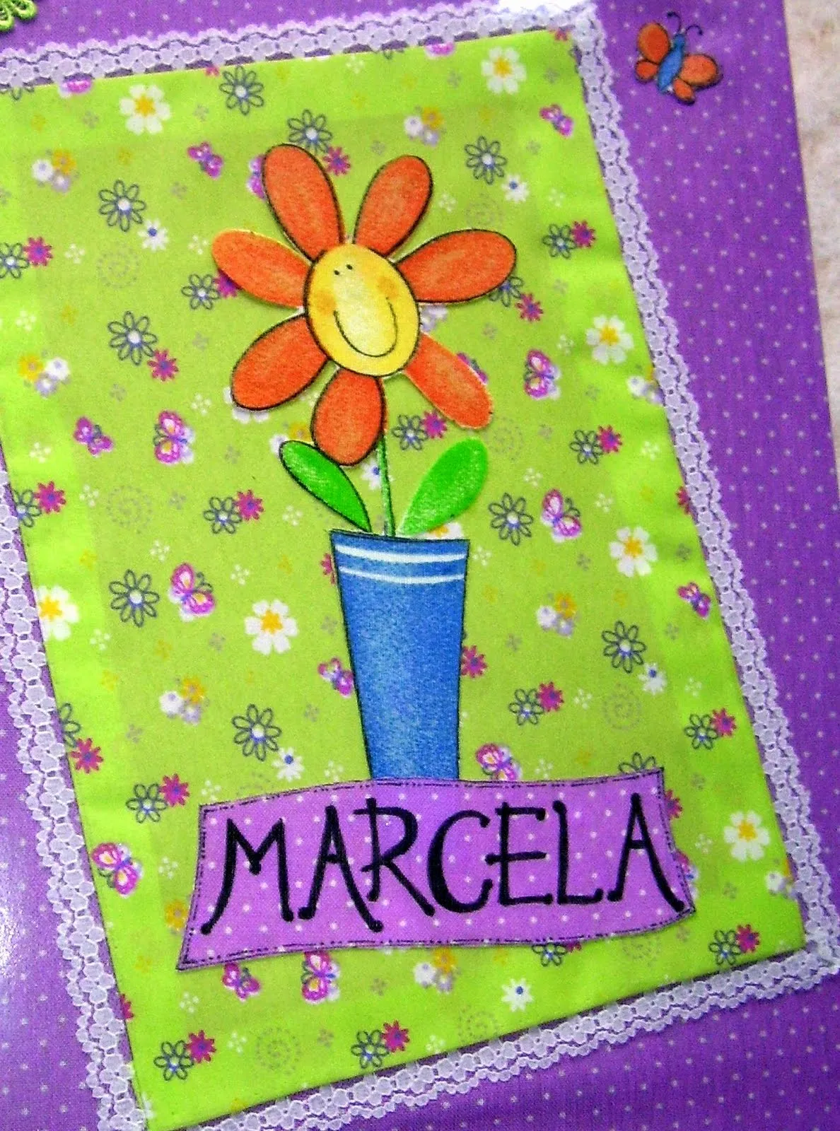 Carpeta decorada con telas. | RECREAR - MANUALIDADES - ARTE Carpeta decorada con telas. | RECREAR - MANUALIDADES - ARTE