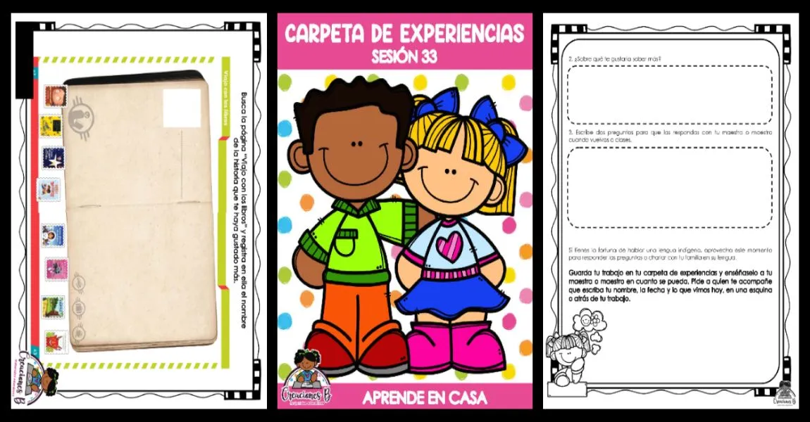 CARPETA DE EXPERIENCIAS sesión del 3 DE junio PREESCOLAR – Imagenes Educativas CARPETA DE EXPERIENCIAS sesión del 3 DE junio PREESCOLAR – Imagenes Educativas