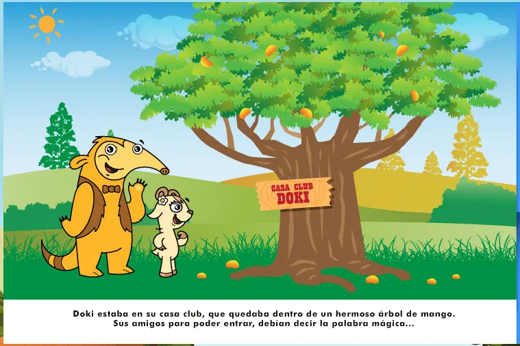 CARPETA DEL MAESTRO: DOKI Y EL ÁRBOL DE MANGO CARPETA DEL MAESTRO: DOKI Y EL ÁRBOL DE MANGO