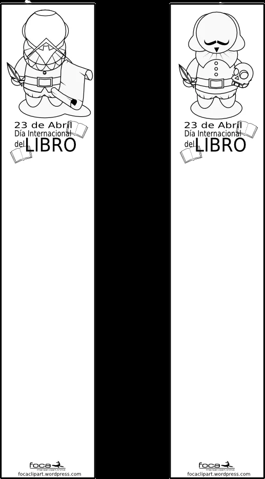 CARPETA DEL MAESTRO: MARCADOR PARA EL DÍA DEL LIBRO