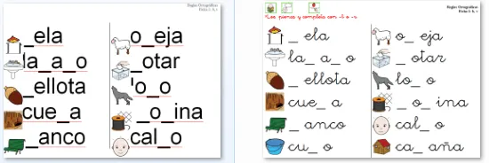 CARPETA DEL MAESTRO: PALABRAS CON "B" Y CON " CARPETA DEL MAESTRO: PALABRAS CON "B" Y CON "