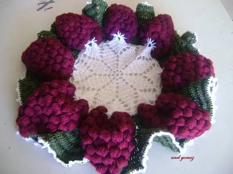 Carpeta rectangular de navidad en tejido crochet (parte I ...