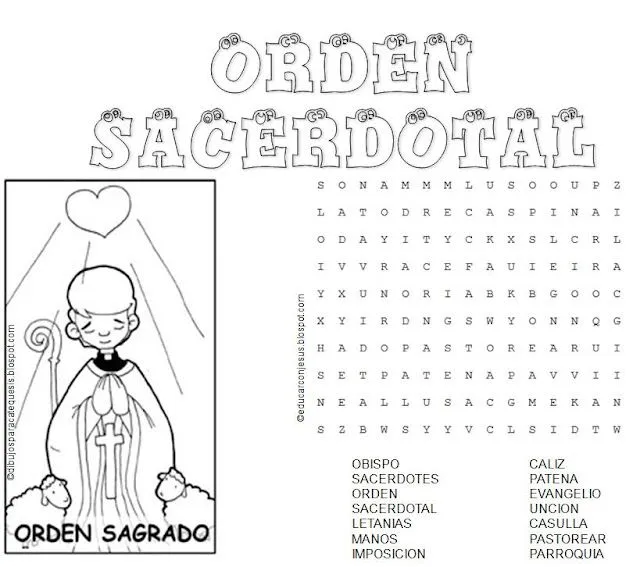 Parroquia La Inmaculada: Más "Sopas de letras..." Parroquia La Inmaculada: Más "Sopas de letras..."