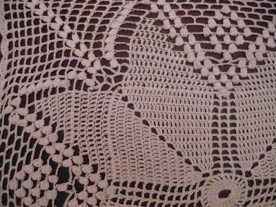Carpetas en crochet cuadradas - Imagui